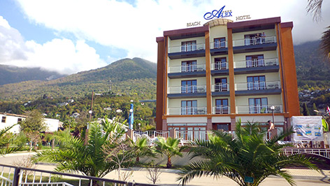 Gagra'da Alex Beach Hotel
