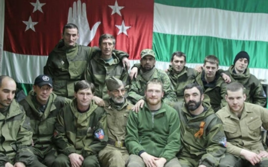 Donbas'taki Abhaz gönüllüler